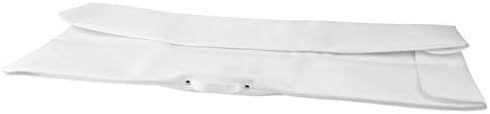 Dining Table Leaf Storage Bag Not Padded, Ultra-Soft, Scratch-Resistant Felt Dining Table Leaf Cover (White, 29 x 50 (1CT))