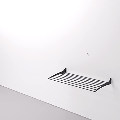 Foxydry Fold, wall Mounted Drying Rack, Foldable Space Saving, 39 in