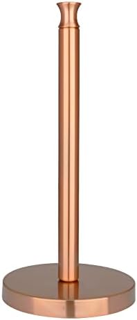 Paper Towel Holder Roll Dispenser Stand for Kitchen Countertop & Dining Room Table (Copper)