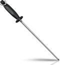 Utopia Kitchen Knife Sharpener Rod 10 Inch Honing Rod for Sharpening