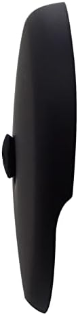 Westbrass D93-62 1-1/2" Coarse Thread Tip-Toe Bathtub Drain Plug Trim Set with One-Hole Overflow Faceplate, Matte Black