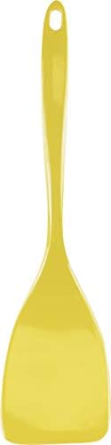 Spatula, Turner for Non-stick pans, Heat Resistant, Flipper, BPA Free Melamine Utensil with Ergonomic Handle by Reston Lloyd 11 inch, Lemon