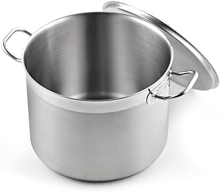 Cooks Standard Professional 16 Quart Stainless Steel Stock Pot with Lid