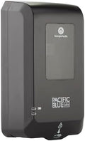 Georgia-Pacific (53590) Pacific Blue Ultra Automated Soap Dispenser, Black, Wall Mounted, Easy To Install & Maintain, Batteries Included