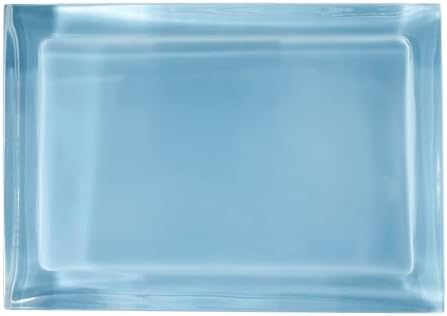Izod - Soap Dish, Sleek Resin Countertop Accessories, Dorm Room Essentials, Modern Home Decor (Marina Collection, Blue)
