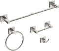 RUACQ Bathroom Accessories, 4-Piece Towel Racks for Bathroom Hardware Set