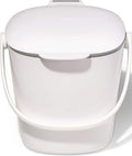 OXO Good Grips Easy-Clean Compost Bin, White, 0.75 Gal