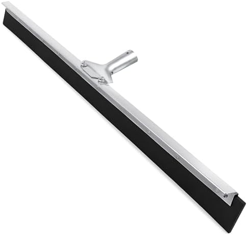 DSV Standard Garage Floor Squeegee 36’’, Neoprene Blade Asphalt Squeegee, Taper Pole Connection - Handle Sold Separately for Tiles, Concrete and Asphalt