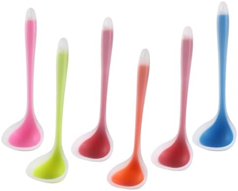 Mini Silicone Ladle, Small Gravy Ladle, 1 ounce, 8.2 In, 6 Pack