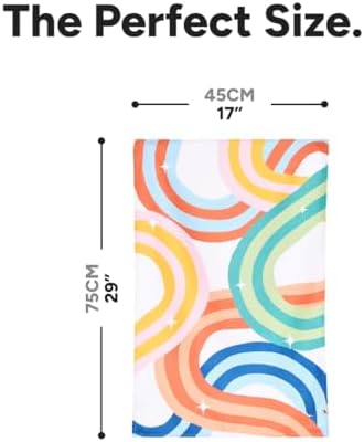Dock & Bay Tea Towels - Quick-Drying Dish Towels in Thick Waffle Fabric - Medium Size 75x45cm, 29x17 - Squeaky Clean