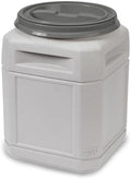 Mighty Tuff Airtight Dog Food Storage Container – 10 Gal, up to 40 lb Capacity – Cat and Dog Food Container with Twist Lid & Handles – BPA-Free, Made in USA