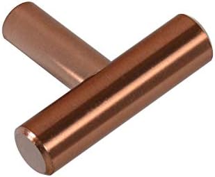 #3489-1-3/4 in. CKP Brand (45mm) T-Knob, Cinnamon-10 Pack
