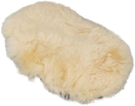 Maxshine Universal Premium Sheepskin Wool Wash Mitt - Ultra-Soft Real Lambswool Car Wash Glove, Scratch-Free Cleaning Pad for Auto Detailing, Paint Protection, Safe Washing for Cars, Trucks & SUVs