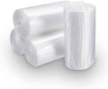 SEDLAV Tall Clear Trash Bags, 10 Gallon Capacity, 125 Count per Pack, Transparent Garbage Bag. Waste Bags Ideal for: Office, Recycling, Storage, Outdoor. 23 In x 2 Ft 1 In (Plastic 4 Pack (500 Ct))