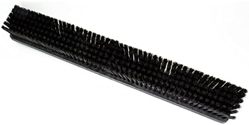 SPARTA Omni Sweep – 24" Heavy Duty Broom Head for Outdoor and Indoor Use, Nonabsorbent Block, Multi-Surface Deck Brush for Garage, Patio, Kitchen, and Concrete, Black, Pack of 12