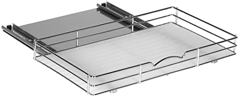 Pull-Out Cabinet Spice Rack Organizer, 18 ⅜"W x 10 ½"D x 2 ¾"H