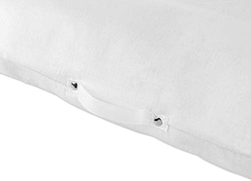 Dining Table Leaf Storage Bag Not Padded, Ultra-Soft, Scratch-Resistant Felt Dining Table Leaf Cover (White, 29 x 50 (1CT))