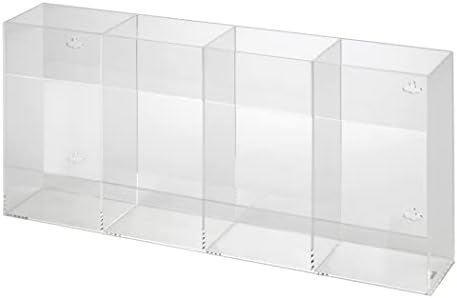 Kantek Acrylic Glove Dispenser, Quadruple Box Capacity, Easy-Box-Swap, 10.3-Inch Wide x 3.8-Inch Deep x 21.3-Inch High, Clear (AH145)