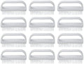 Nail Brush for Cleaning Fingernails, Nail Scrubber Brush, Toe Foot Hands Fingernail Brush Cleaner- Small Scrub Brush- All-Purpose Stiff Cleaning Brush for Home, Kitchen, Work, (12)