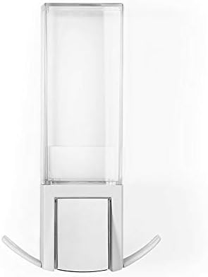Compactor Clever Soap Dispenser Show Collection, M Size, White, No Drilling Required RAN9653