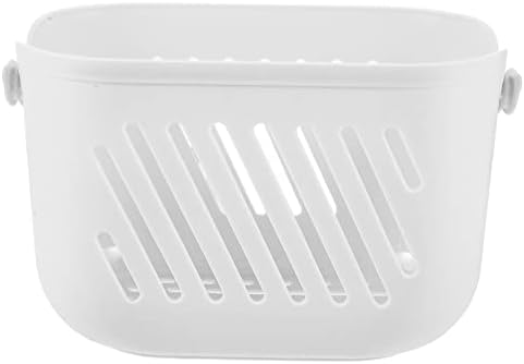 Cabilock 2pcs Hanging Shower Basket for Bathroom Storage Portable Organizer Hook for Toiletries Cleaning Supplies and Small Items Versatile Use Bathroom Kitchen Dorm Room