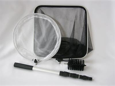 Koi Pond Cleaning Maintenance Care Kit, 4-in-1 Net Set