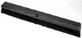 SPARTA Omni Sweep – 24" Heavy Duty Broom Head for Outdoor and Indoor Use, Nonabsorbent Block, Multi-Surface Deck Brush for Garage, Patio, Kitchen, and Concrete, Black, Pack of 12