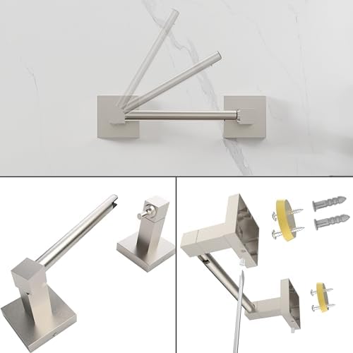 RUACQ Bathroom Accessories, 4-Piece Towel Racks for Bathroom Hardware Set