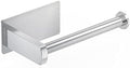EMPAVA Self Adhesive Toilet Paper Holder - SUS304 Stainless Steel Rustproof No Drilling Paper Roll Holder Stick on Wall for Bathroom, Kitchen, Washroom, Silver