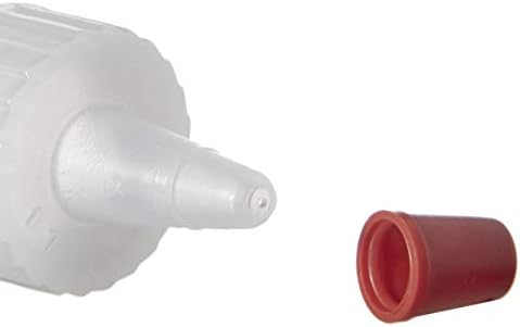 Consolidated Plastics Boston Round Bottles with Yorker Dispensing Cap, LDPE, 2 oz., 24 Piece