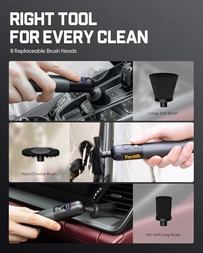 Fanttik Flip G10 Nano AutoCare Electric Car Interior Detailing Brush