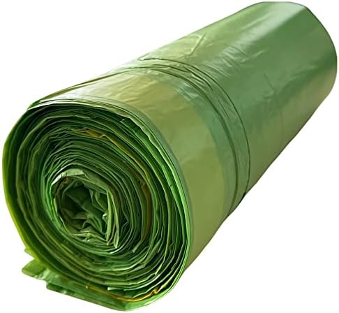WellHome Organic 120 Self-Seal Bin Bags 40L Capacity Each, Polyethylene, 64 x 71 cm / 40-50 Litres