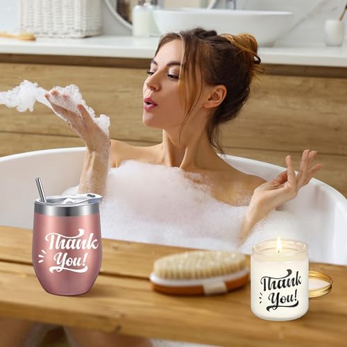 Tioncy 24 Pcs Housekeeping Thank You Gift Basket for Women, Thank You