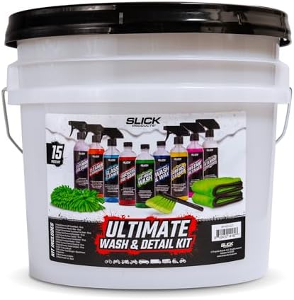 Slick Products Ultimate Car, Truck, Motorcycle & ATV Detailing Kit