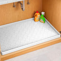 Jin&Bao Under Sink Mat 28" x 22" Waterproof Silicone Cabinet Kitchen Liner