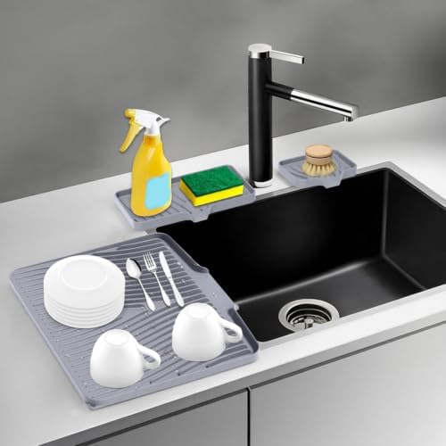 Silicone Dish Drying Mat for Kitchen counter