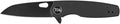 704 Gear Wildcat Lite EDC Folding Pocket Knife | Compact Size D2 Wharncliffe Blade with Thumbhole Cutout | Black