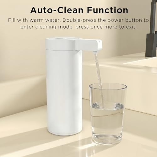 Automatic Soap Dispenser, Touchless Liquid Hand Soap Dispenser, White