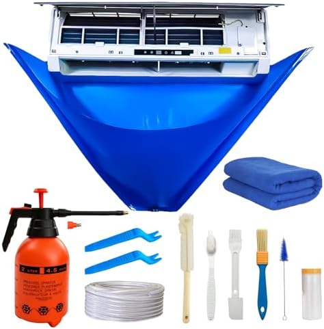 13Pcs Mini Split Cleaning Kit Wall Mount Air Conditioner Tools