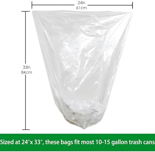 TYPLASTICS Trash Can Liners - Wholesale 1000 Count