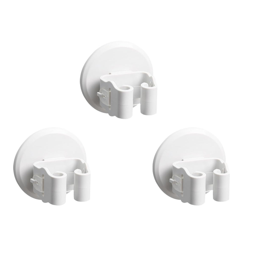 3pcs Suction Cup Mop and Broom Holder Clamps