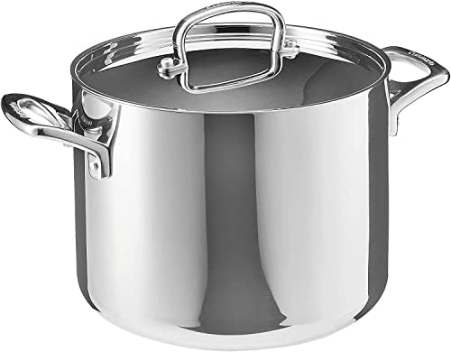 Cuisinart FCT66-22 French Classic Tri-Ply Stainless 6-Quart Stockpot with Cover