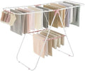 SONGMICS Clothes Drying Rack, Foldable Space-Saving Laundry Drying Rack