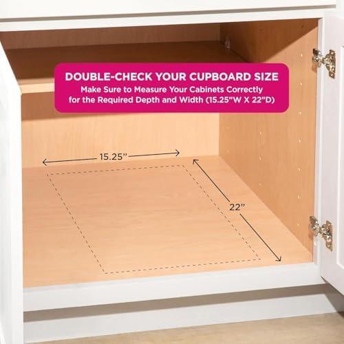 HOLDN’ STORAGE Pull Out Cabinet Organizer, Pantry Drawer, 14"W x 21"D x 5"H