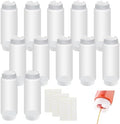 12 Pcs 32oz Condiment Squeeze Bottles Sauces Dispenser
