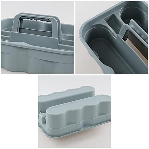 4 Packs Commercial Plastic Cleaning Supplies Caddy with Handle