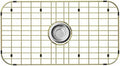 Sink Protector Sink Rack,Large Gold Kitchen Sink Grate,26" X 14" Centered Drain with Corner Radius,Sink Bottom Grid for Kitchen, 304 Stainless Steel Rust Resistant