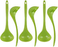 Reston Lloyd Melamine Soup Ladle Kitchen Utensil, Premium Quality Utensil with Heat Resistant Ergonomic Handle, Durable BPA-Free Plastic, 10.5 inch long, 6pc Set, Lime