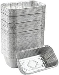 Waytiffer 100 Pack 1Lb mini Loaf Pans Disposable Aluminum Foil Bread Tins