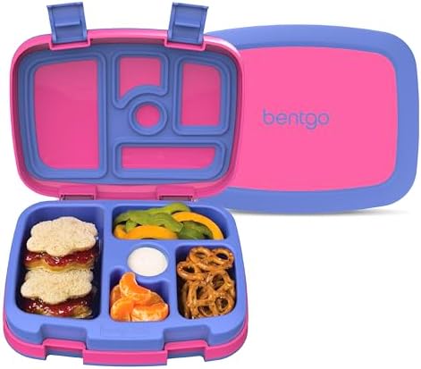 Bentgo Kids Bento-Style 5-Compartment Leak-Proof Lunch Box